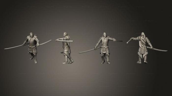 Military figurines (Hiroshi Ronin 03, STKW_7532) 3D models for cnc