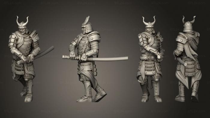 Military figurines (Hiroshi Ronin 09, STKW_7534) 3D models for cnc