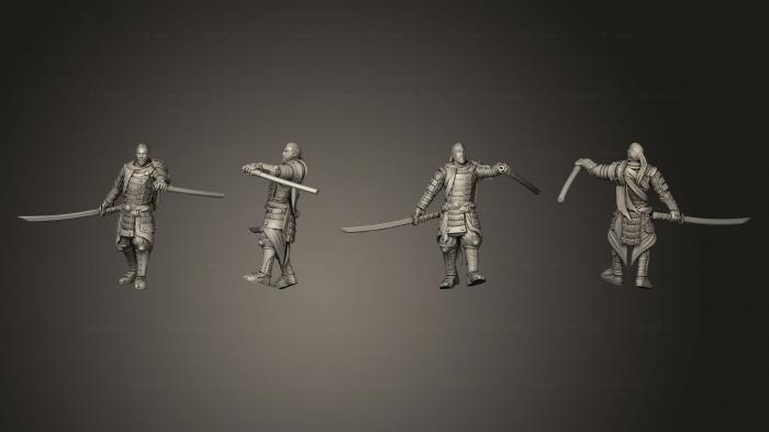Military figurines (Hiroshi Ronin 12, STKW_7537) 3D models for cnc