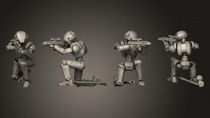 Military figurines (HK 50, STKW_7556) 3D models for cnc
