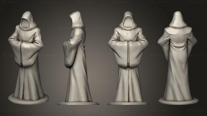 Hooded Statue New
