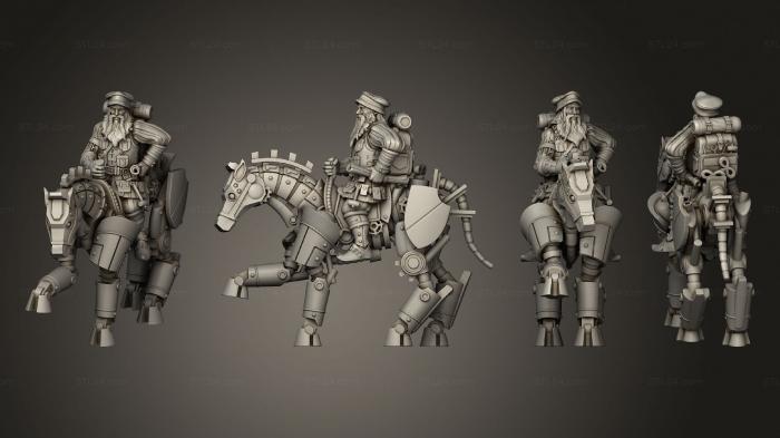 Military figurines (Horse Inventor 1, STKW_7604) 3D models for cnc