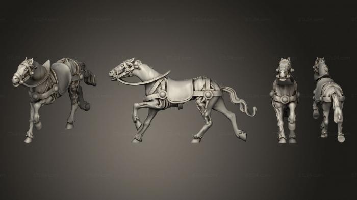 Military figurines (Horse 07, STKW_7612) 3D models for cnc