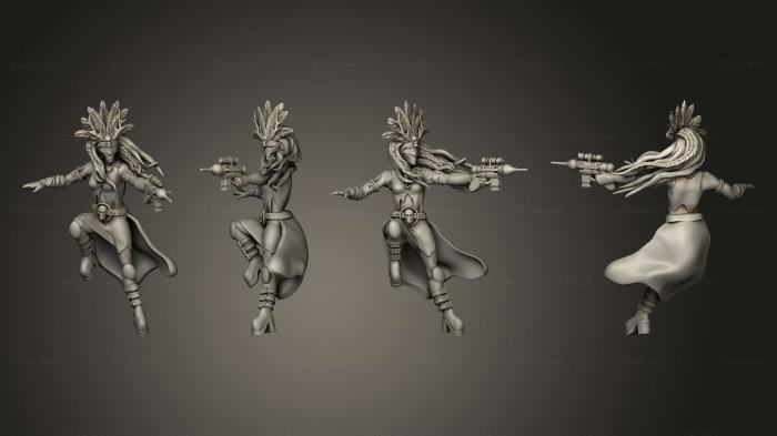 Military figurines (House Bellamorte Rosanera, STKW_7630) 3D models for cnc