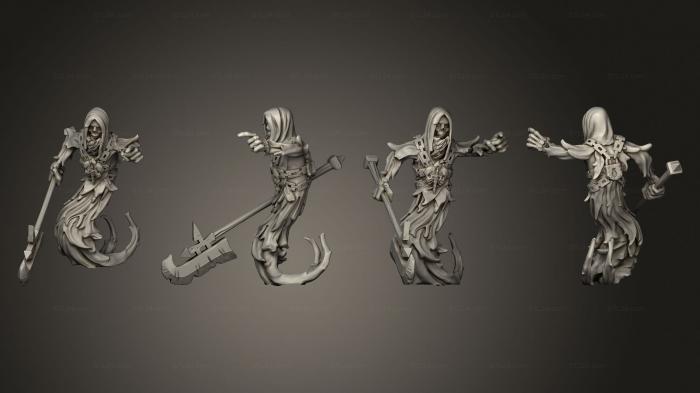 Military figurines (hrowback Ghost B, STKW_7646) 3D models for cnc