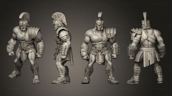 Military figurines (Hulk Champion 01, STKW_7685) 3D models for cnc