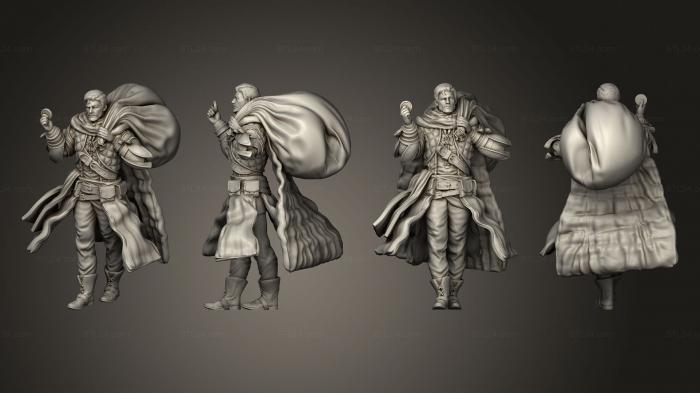 Military figurines (Human Thief, STKW_7767) 3D models for cnc