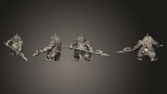 Military figurines (Hunter, STKW_7786) 3D models for cnc