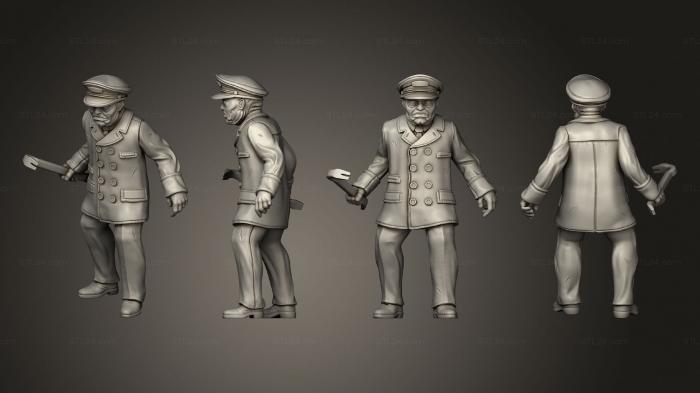 Military figurines (HYBRID 6, STKW_7794) 3D models for cnc