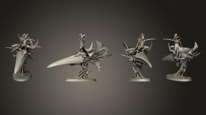 Military figurines (Illitran On Jetbike, STKW_7857) 3D models for cnc