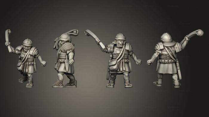Military figurines (IMPERIAL LEGIONARY SLING A, STKW_7904) 3D models for cnc