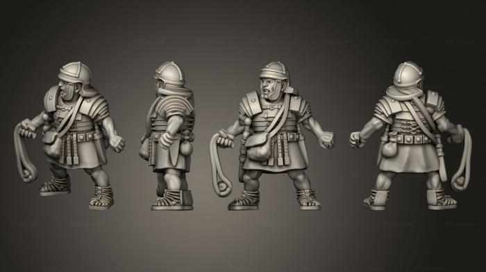 Military figurines (IMPERIAL LEGIONARY SLING E, STKW_7908) 3D models for cnc