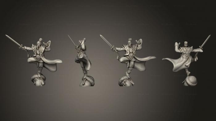 Military figurines (Jade Emperor Sword 2, STKW_8226) 3D models for cnc