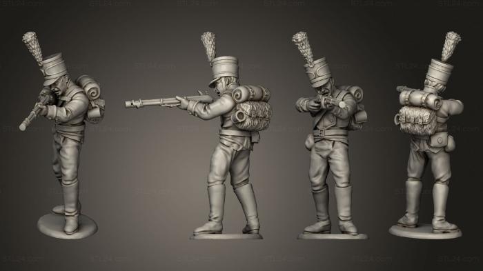 Military figurines (Jaegers 02, STKW_8229) 3D models for cnc