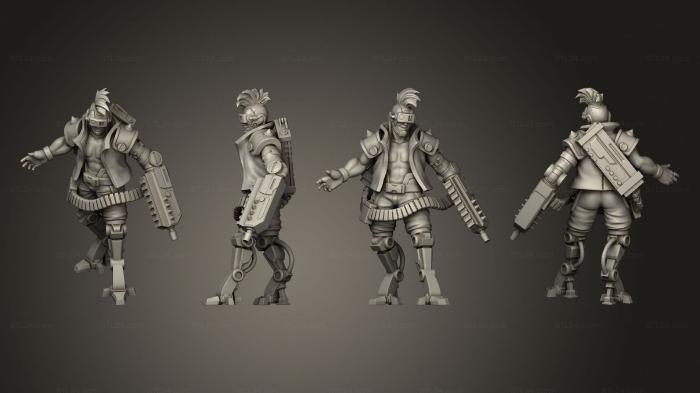Military figurines (Jason Stork 2, STKW_8245) 3D models for cnc