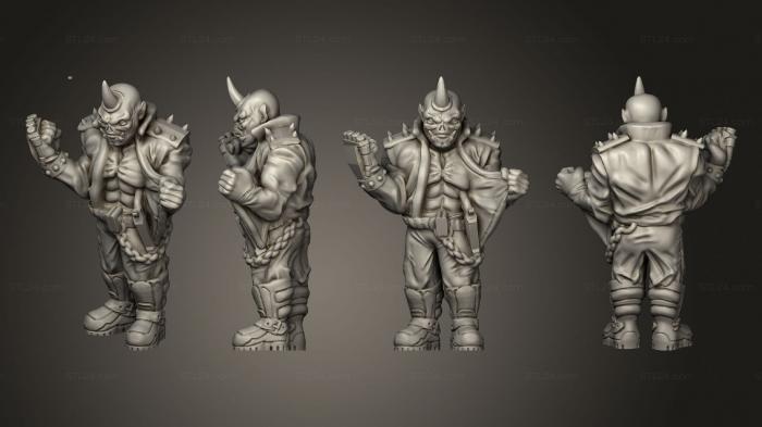 Military figurines (Jocko Based, STKW_8270) 3D models for cnc