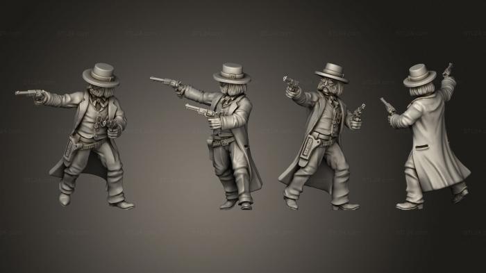 Military figurines (Join or Die BOUNTY HUNTER 02, STKW_8284) 3D models for cnc