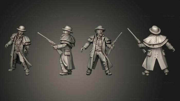 Military figurines (Join or Die BOUNTY HUNTER 07, STKW_8289) 3D models for cnc