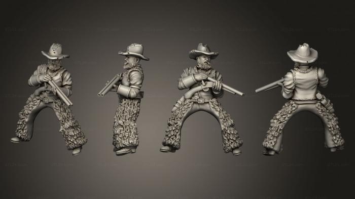 Military figurines (Join or Die BOUNTY HUNTER RIDER 03, STKW_8292) 3D models for cnc