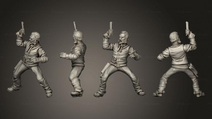Military figurines (Join or Die BOUNTY HUNTER RIDER 04, STKW_8293) 3D models for cnc