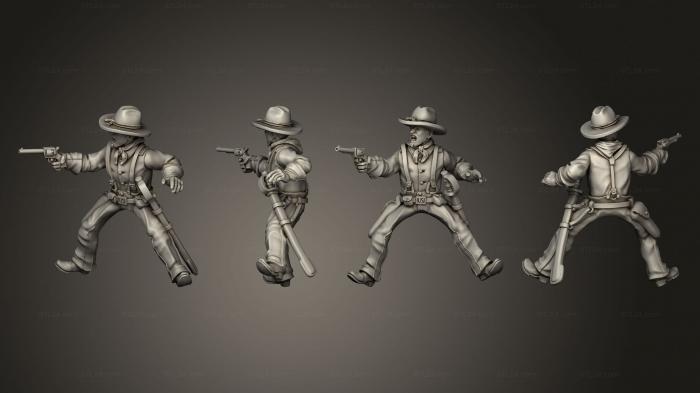 Military figurines (Join or Die CAVALRY 13, STKW_8309) 3D models for cnc