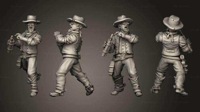 Military figurines (Join or Die OUTLAW 07, STKW_8374) 3D models for cnc