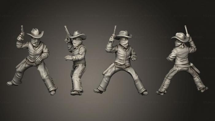 Military figurines (Join or Die OUTLAW RIDER 02, STKW_8376) 3D models for cnc