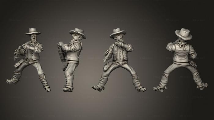 Military figurines (Join or Die OUTLAW RIDER 07, STKW_8381) 3D models for cnc
