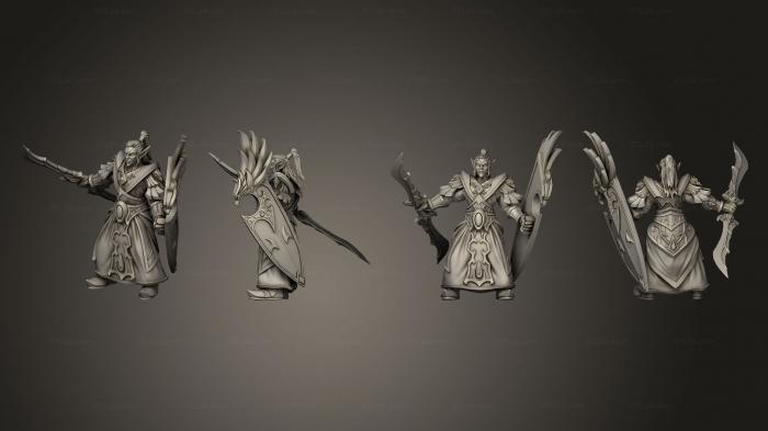 Military figurines (Judicator 04, STKW_8439) 3D models for cnc