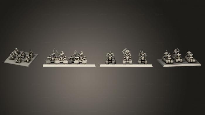 Military figurines (Junker Dune Raiders, STKW_8460) 3D models for cnc