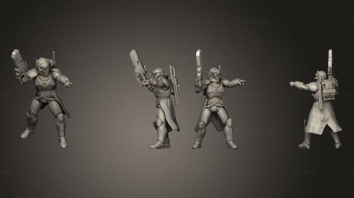 Military figurines (KAL SKIRATA, STKW_8489) 3D models for cnc