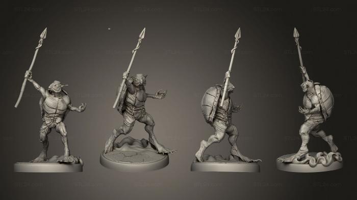 Military figurines (Kappa 4, STKW_8497) 3D models for cnc