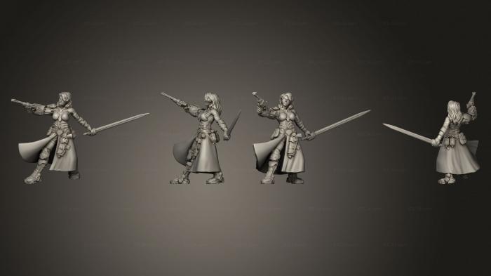 Military figurines (Kathlyn Jerik, STKW_8502) 3D models for cnc