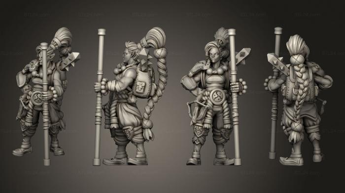 Military figurines (kiroda the monk 03, STKW_8584) 3D models for cnc