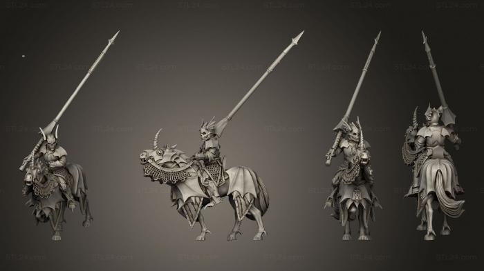 Military figurines (Knights Ordo Draconis 02 Body 01, STKW_8636) 3D models for cnc