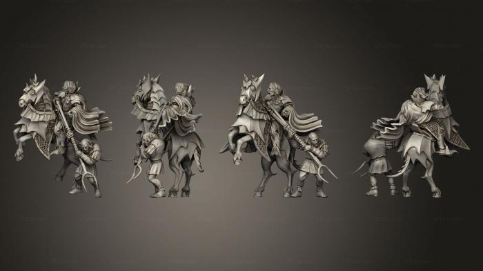 Military figurines (Knights Ordo Draconis Officer Thrall Body, STKW_8639) 3D models for cnc