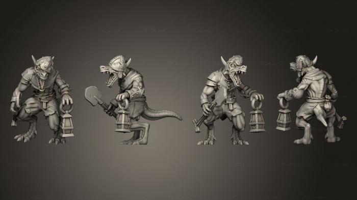 Military figurines (KOBOLD 04, STKW_8674) 3D models for cnc