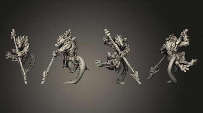 Military figurines (Kobolds Jik The Ranger D, STKW_8700) 3D models for cnc