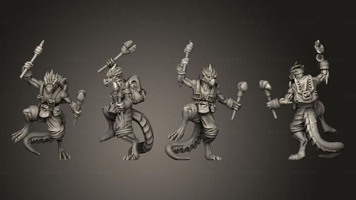 Military figurines (Kobolds Naag The Inventor B, STKW_8708) 3D models for cnc