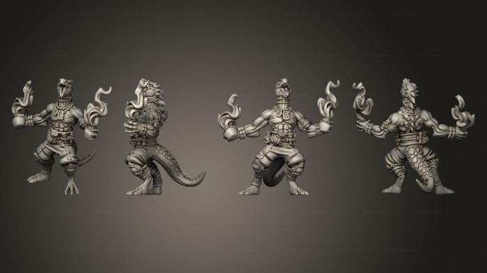 Military figurines (Kobolds Vank The Alchemist A, STKW_8721) 3D models for cnc