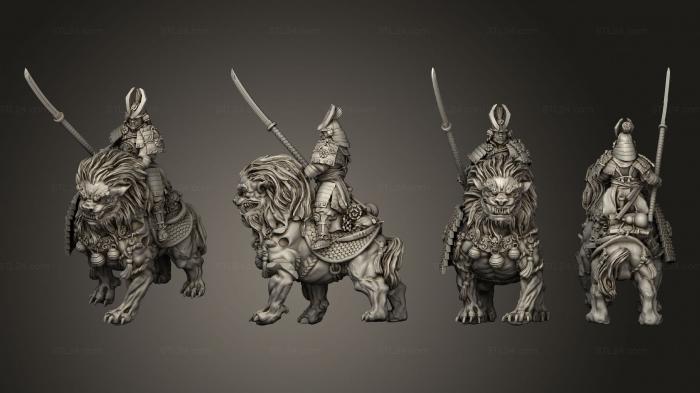 Military figurines (Komainu 1 Guardian, STKW_8728) 3D models for cnc