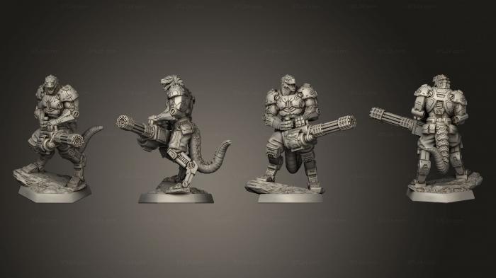 Military figurines (Korut The Mechappilian, STKW_8738) 3D models for cnc