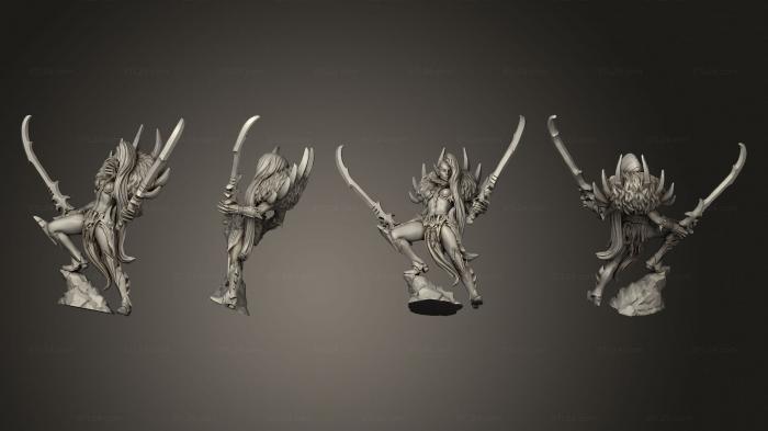Military figurines (Kraash Dark Ranger, STKW_8756) 3D models for cnc