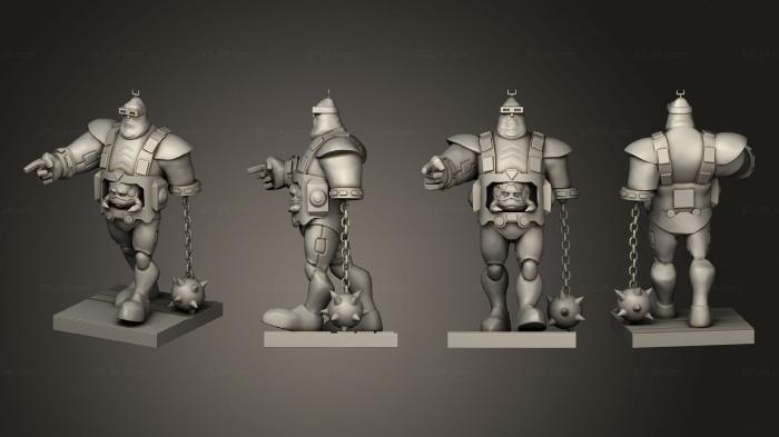 Military figurines (Krang, STKW_8759) 3D models for cnc