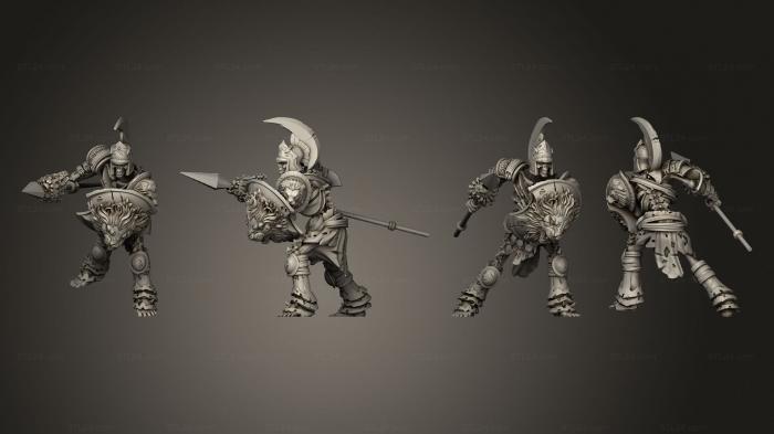 Military figurines (Kreon C, STKW_8766) 3D models for cnc