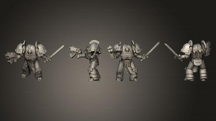 Military figurines (Kronos, STKW_8769) 3D models for cnc