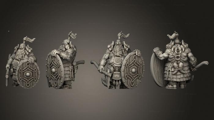 Military figurines (Krund Son of the Rocks, STKW_8776) 3D models for cnc