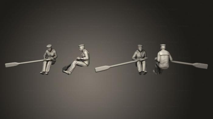 Military figurines (launch Oar 03, STKW_8852) 3D models for cnc