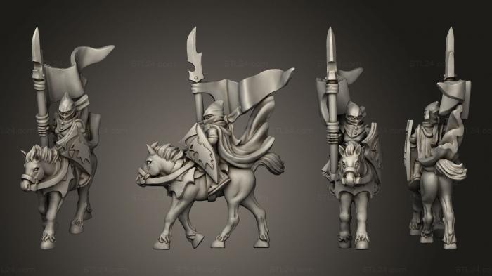 light cavalry blank banner 2