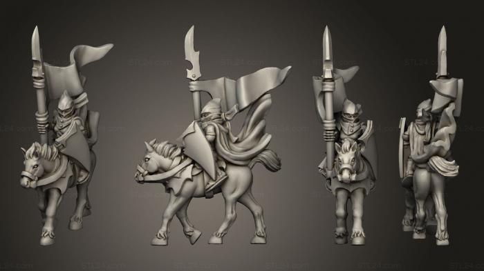 light cavalry blank banner